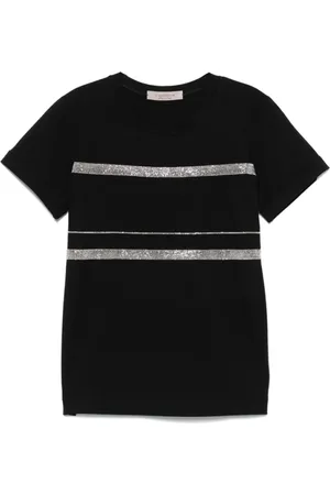 D.EXTERIOR Hombre, Camisetas, Negro, Talla: S