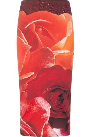 Roberto Cavalli Mujer, Faldas, Rojo, Talla: S