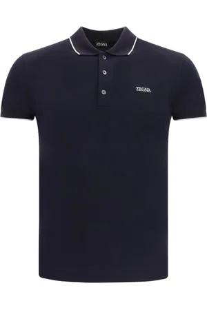 Ermenegildo Zegna Hombre, Camisetas, Negro, Talla: S