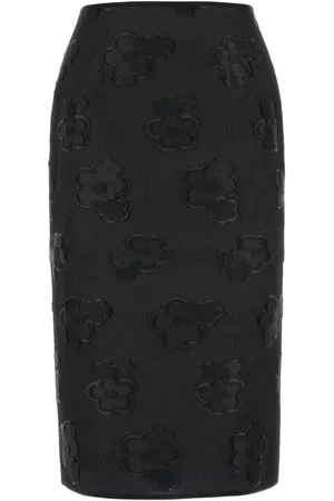 Cecilie Bahnsen Mujer, Faldas, Negro, Talla: S