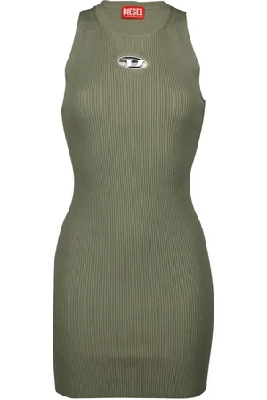 Diesel Mujer, Vestidos, Verde, Talla: M