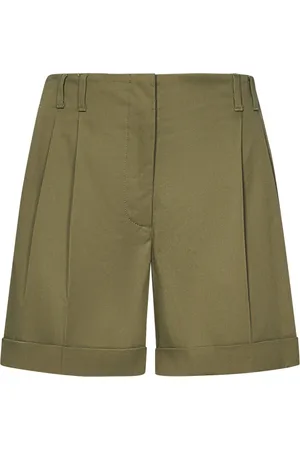 Max Mara Mujer, Pantalones cortos, Verde, Talla: M