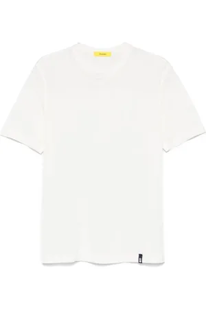 DRUMOHR Hombre, Camisetas, Blanco, Talla: L