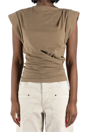Isabel Marant Mujer, Camisetas, Marrón, Talla: S