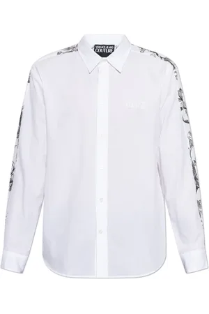 VERSACE Hombre, Camisas, Blanco, Talla: L