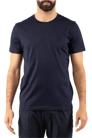 Dondup Hombre, Camisetas, Azul, Talla: L