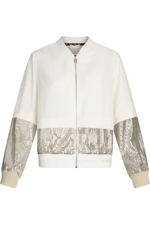 Liu Jo Mujer, Chaquetas, Blanco, Talla: S