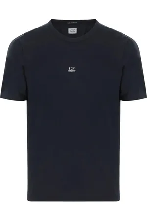 C.P. Company Hombre, Camisetas, Azul, Talla: 2XL