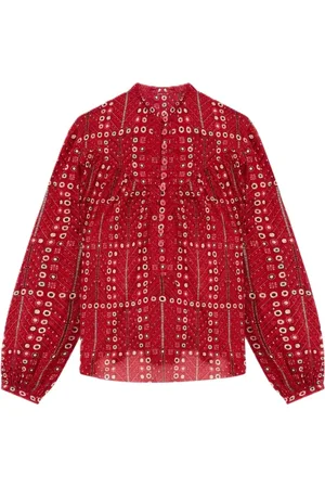 Isabel Marant Mujer, Blusas y Camisas, Rojo, Talla: S