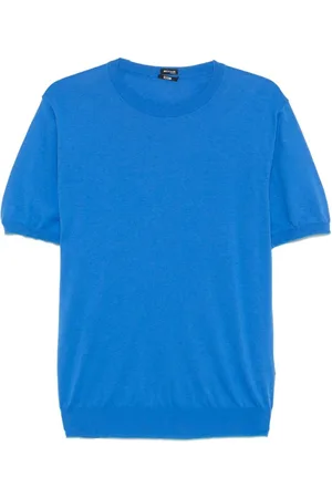 Kiton Hombre, Camisetas, Azul, Talla: M