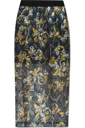 VERSACE Mujer, Faldas, Negro, Talla: M