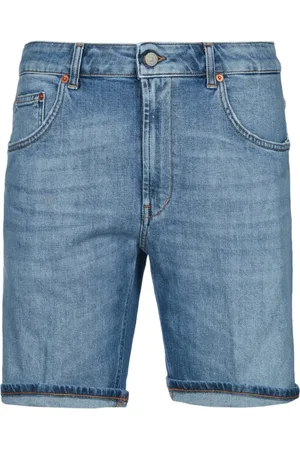 Dondup Hombre, Pantalones cortos, Azul, Talla: W31