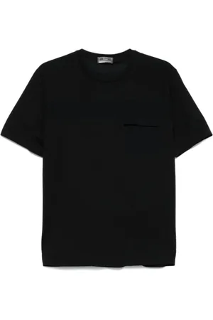 HERNO Hombre, Camisetas, Negro, Talla: XL