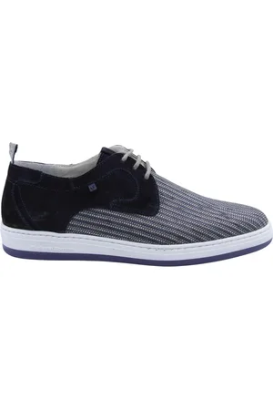 Floris van Bommel Hombre, Zapatos, Azul, Talla: 44 1/2 EU