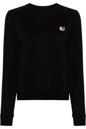 Maison Kitsuné Mujer, Jerseys, Negro, Talla: S