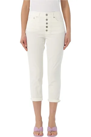 Dondup Mujer, Vaqueros, Blanco, Talla: W27