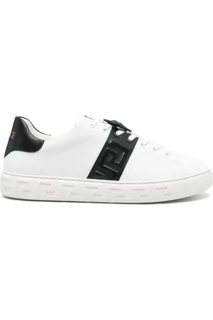 VERSACE Hombre, Zapatos, Blanco, Talla: 41 EU