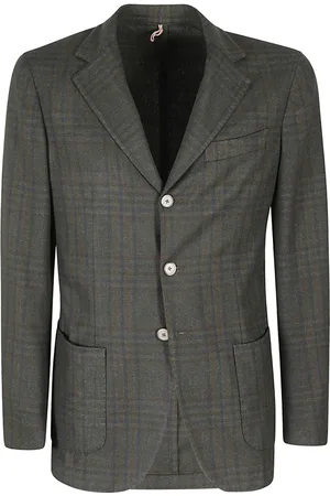 Biagio Santaniello Hombre, Chaquetas, Verde, Talla: M