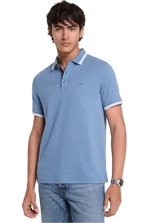 Michael Kors Hombre, Camisetas, Azul, Talla: M