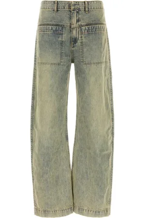 Entire Studios Hombre, Vaqueros, Azul, Talla: L