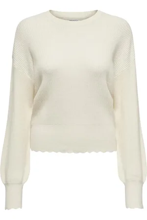 ONLY Mujer, Jerseys, Blanco, Talla: L