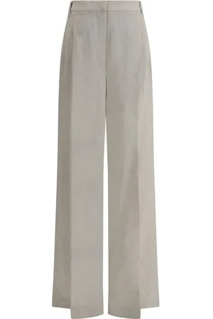 Brunello Cucinelli Mujer, Pantalones, Gris, Talla: 2XL