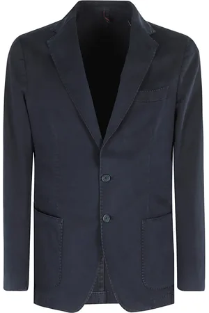 Biagio Santaniello Hombre, Chaquetas, Azul, Talla: M