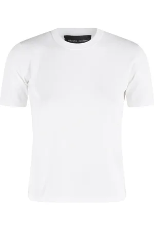 Roberto Collina Mujer, Camisetas, Blanco, Talla: M