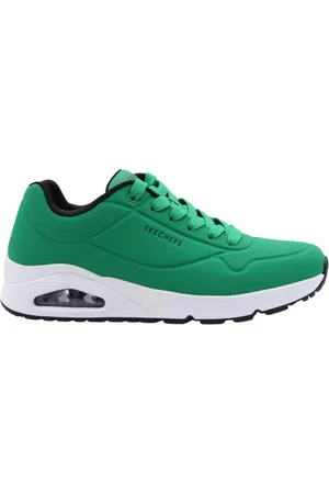 Skechers Hombre, Zapatos, Verde, Talla: 46 EU