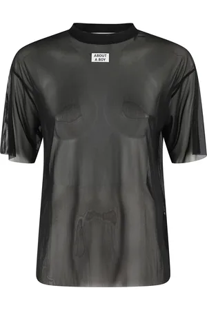ERIKA CAVALLINI Mujer, Camisetas, Negro, Talla: XS