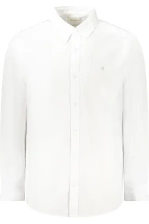 Calvin Klein Hombre, Camisas, Blanco, Talla: M