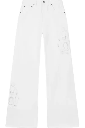 Dondup Mujer, Vaqueros, Blanco, Talla: W27