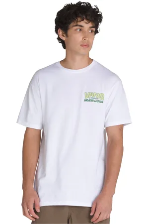 Vans Hombre, Camisetas, Blanco, Talla: M