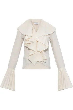 Alexander McQueen Mujer, Blusas y Camisas, Blanco, Talla: S