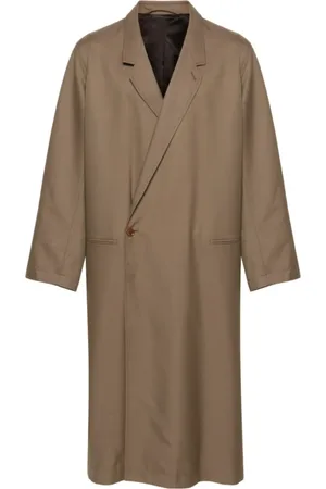 LEMAIRE Hombre, Abrigos, Marrón, Talla: L