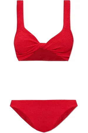 Hunza G Mujer, Trajes de baño, Rojo, Talla: ONE Size
