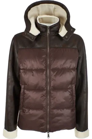YES ZEE BY ESSENZA Hombre, Chaquetas, Marrón, Talla: XL