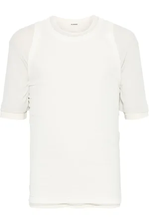Jil Sander Hombre, Camisetas, Blanco, Talla: M