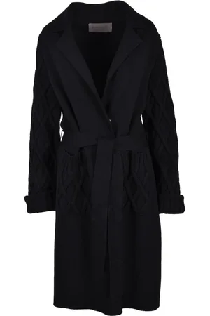 D.EXTERIOR Mujer, Abrigos, Negro, Talla: M