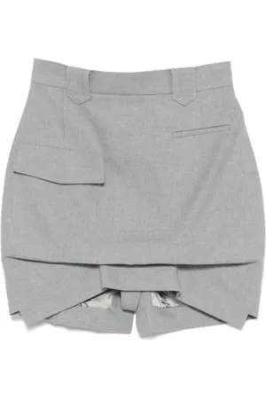 Vivienne Westwood Mujer, Pantalones cortos, Gris, Talla: S