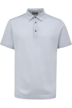 CANALI Hombre, Camisetas, Azul, Talla: L