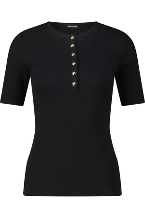 ANINE BING Mujer, Camisetas, Negro, Talla: S