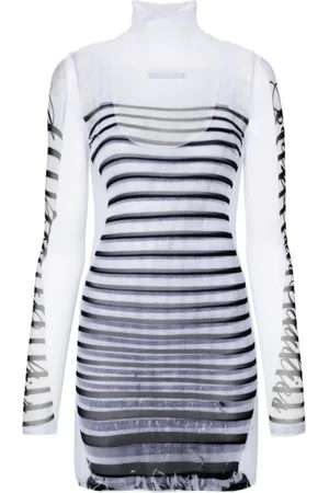 Jean Paul Gaultier Mujer, Vestidos, Azul, Talla: S