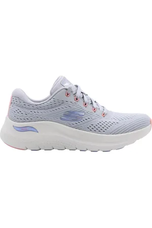 Skechers Mujer, Zapatos, Gris, Talla: 38 EU