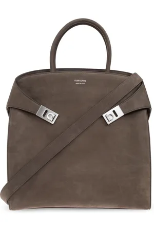 Salvatore Ferragamo Hombre, Bolsos, Gris, Talla: ONE Size