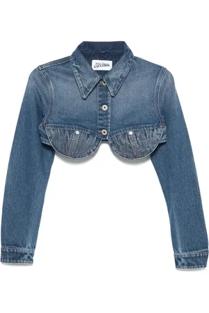 Jean Paul Gaultier Mujer, Chaquetas, Azul, Talla: M