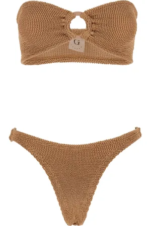 Hunza G Mujer, Trajes de baño, Marrón, Talla: ONE Size
