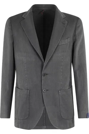 Biagio Santaniello Hombre, Chaquetas, Gris, Talla: 2XL