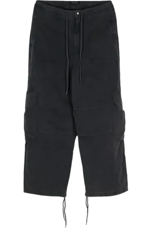 Entire Studios Hombre, Pantalones cortos, Negro, Talla: XL