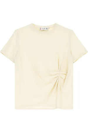 Please Mujer, Camisetas, Blanco, Talla: S